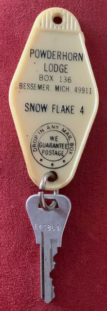 Big Powderhorn Lodging Association - Old Room Key